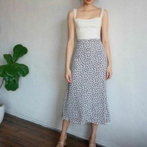 Reformation Bea Skirt in Bombay *LIKE NEW*